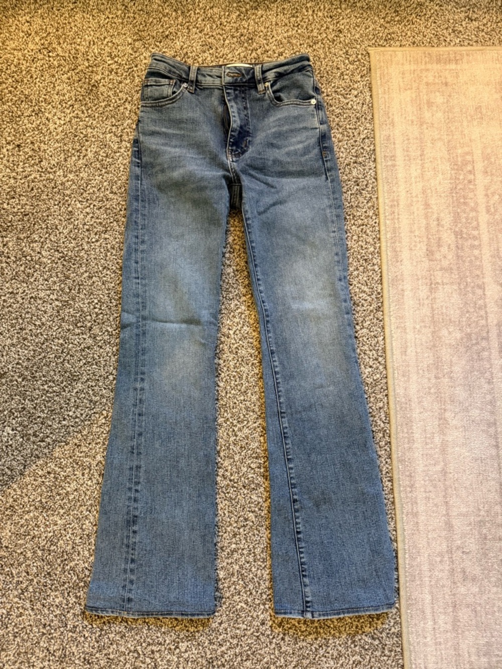 Frame Denim Medium Blue Bootcut Jeans